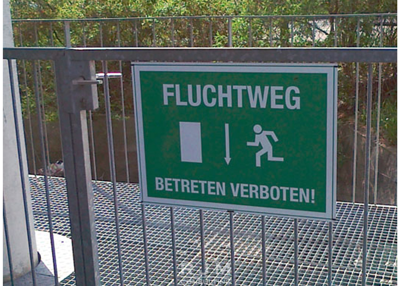 Fluchtweg